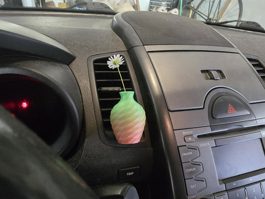 Mini Vase Car Air Freshener for Cardening, Vent Planter Clip, Air Freshener Flower, van Boho Accessory, Gift for RV Couples, Cute car Scents, car air freshner